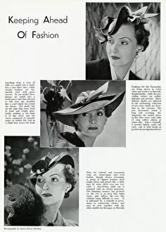 Images Dated 29th January 2018: Keeping ahead of fashion 1937