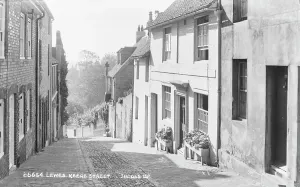 Lewes Prints: Keere Street in Lewes