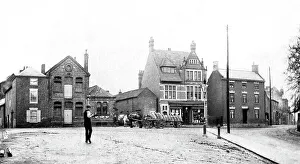 Kegworth Prints: Kegworth Market Place early 1900s