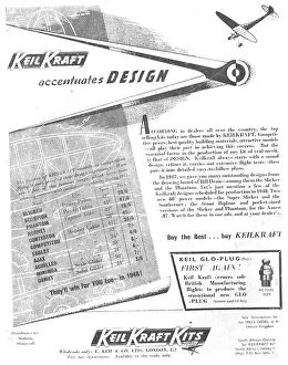 Kraft Prints: Keil Kraft Model Aircraft Kits