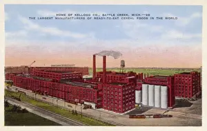 Foods Prints: Kelloggs Factory