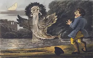 Appears Prints: Kelpie Scares Man / Anon
