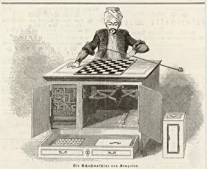 1760s Collection: Kempelins Automaton Chess Player