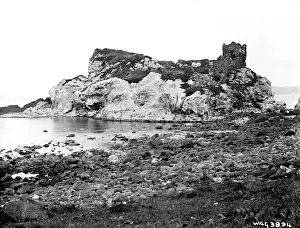 Ballycastle Prints: Kenbane castle, Ballycastle, taken from the shore