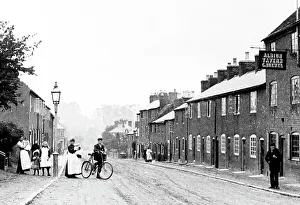 Albion Prints: Kenilworth Albion Street early 1900s