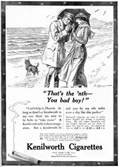 Sweethearts Prints: Kenilworth cigarettes advertisement, WW1