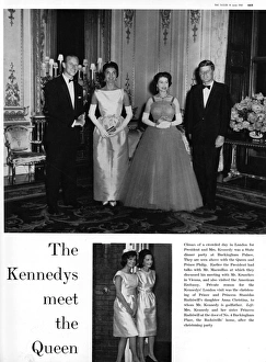 The Kennedys meet the Queen