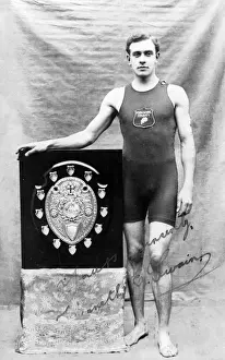 Swimmer Prints: Kenneth Swain, Yorkshire County swimmer