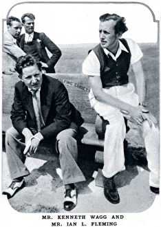 Kenneth Wagg & Ian Fleming at White's Club golf tournament