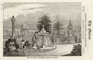1838 Collection: Kensal Green Cemetery