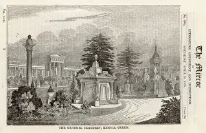 Cemetery Prints: Kensal Green Cemetery