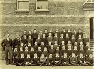 Kensington & Chelsea District School, boys group photo
