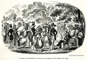 1829 Gallery: Kensington Gardens 1868