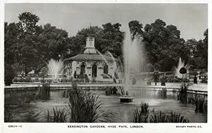 Images Dated 22nd April 2021: Kensington Gardens, Hyde Park, London Date: circa 1910