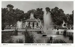 Kensington Gardens, Hyde Park, London Date: circa 1910