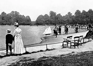 Kensington Gardens, London, early 1900s