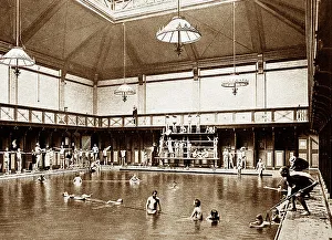 Kensington Public Baths, London, early 1900s