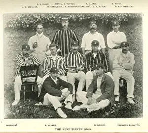 Cricketers Prints: Kent Cricket Team, 1897