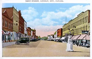 Images Dated 20th November 2018: Kent Street, Lindsay, Ontario, Canada