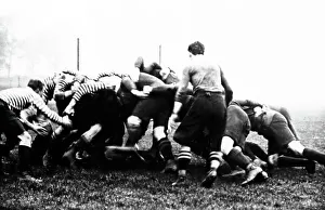 Kent v Surrey Rugby Match at Richmond on 3rd November, 1909