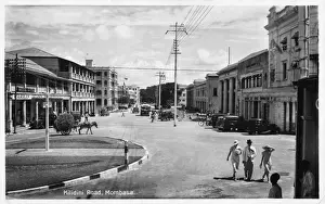Kenyan Prints: Kenya, East Africa - Kilidini Road, Mombasa