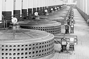 Keokuk Prints: Keokuk power plant Iowa USA early 1900s