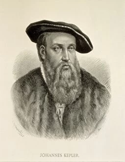 Astronomer Collection: Kepler, Johannes (1571-1630). German mathematician