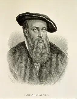 Johannes Prints: Kepler, Johannes (1571-1630). German mathematician