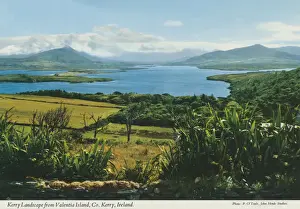 Kerry Prints: Kerry Landscape from Valentia Island, Co Kerry by P O Toole