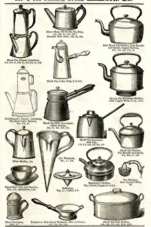Kettles Prints: Kettles, Coffee Pots and other items