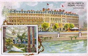 Embankment Prints: De Keysers Royal Hotel, London