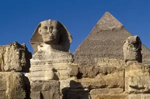 Gizah Prints: Khafres Pyramid; The Giza Sphinx. 26th-25th