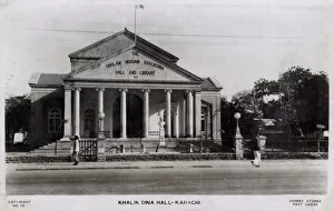Ionic Collection: Khalikdina Hall and Library, Karachi, British India