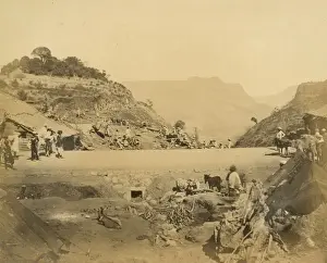Khandalla from the Tank; railway cutting