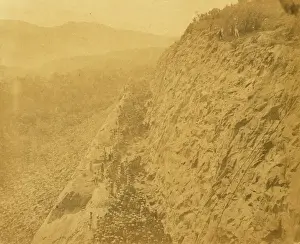 Khumnee Hill rock cutting