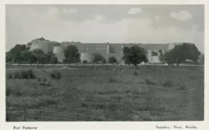 Defences Prints: Khyber Pass - Afghanistan / Pakistan - Fort Peshawar