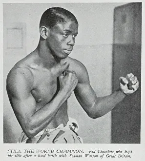 Chocolate Prints: Kid Chocolate, Boxer