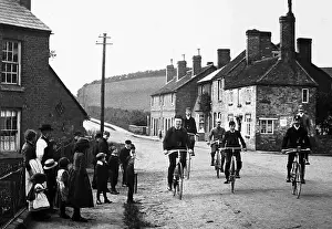 Farthing Prints: Kidderminster Cycling Club in Hoobrook, Kidderminster