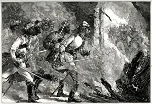 Kieutenant William Alexander Kerrs successful attack on rebels at Kolhapur