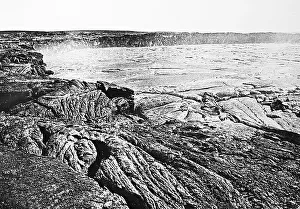 Hawaii Prints: Kilauea Volcano, Hawaii, Victorian period