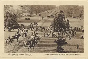 Hounds Prints: Kildare Hounds at Clongowes Wood College, Ireland