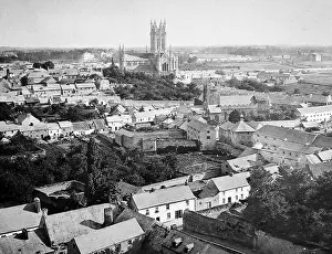 Kilkenny Prints: Kilkenny, Ireland - hand coloured photo - Victorian period
