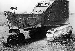 Strait Prints: Killen-Strait armoured tractor, WW1