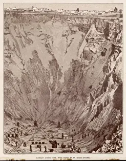 Idea Prints: Kimberley Diamond Mine