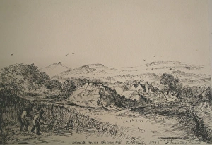 Scythe Collection: Kinchley Hill and Brazil Wood, Swithland, Leicestershire