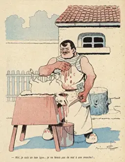 Throat Prints: Kind-Hearted Butcher