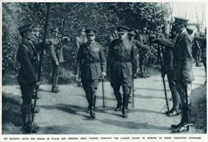 Images Dated 10th February 2016: King at the Front 1916