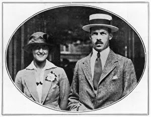 King Alexander I of Greece and his wife