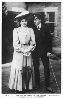 Xiii Prints: King Alfonso XIII of Spain and Princess Ena of Battenburg