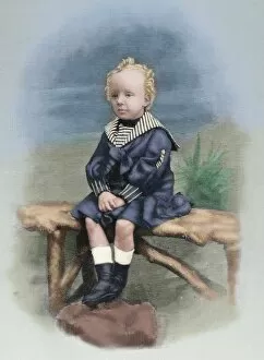 Alphonse Collection: King Alphonse XIII child